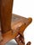 Wood 1960s Ecuadorian Mid-Century Tooled Leather Rocking Chair Attributed to Angel Pazmiño for Muebles De Estilo For Sale - Image 7 of 7