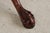 English Vintage Revolving Mahogany Pie Crust Tilt Top Table For Sale - Image 9 of 18