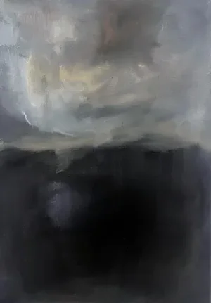 "Landscape" Original Oil Paint on Canvas by Marilina Marchica