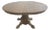 Antique Round Oak Pedestal Dining Table With Claw Feet Dating From the Late 19th to Early 20th Century. For Sale