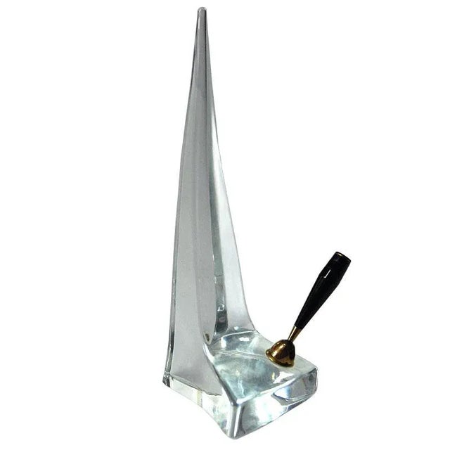 Mid-Century Pen Holder from Daum, 1950s, in Very Good conditions. Designed 1950 to 1959 This piece has an attribution...