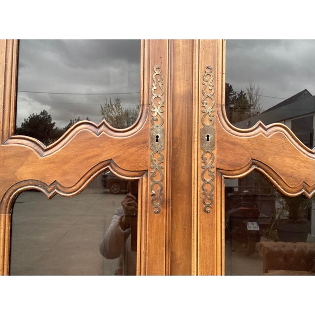 French Cherry Bookcase/Secretary For Sale - Image 11 of 11