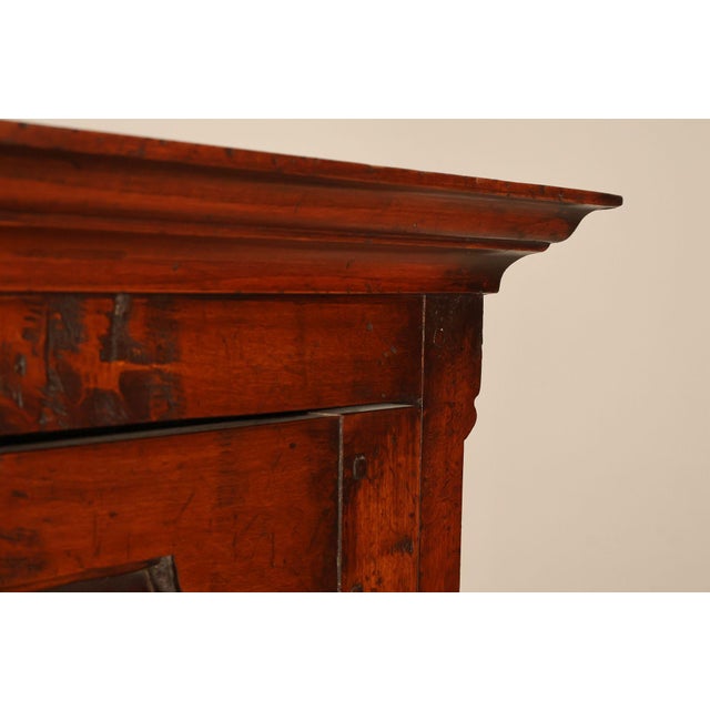 English Reproduction Georgian Style Linen Press Cabinet For Sale - Image 14 of 18