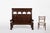 Mid-Century Modern Antique Gothic French Oak Carved High Back Panel Bench, 1700s For Sale - Image 3 of 16