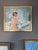 Mid-Century Modern Mid-Century Modern 'Bath Time' Figurative Portrait Oil Painting, Framed For Sale - Image 3 of 11