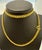 24 Karat Pure Gold Hand Made Yellow Gold LINK Chain Necklace, 37.7 Gm, 22 Inch For Sale - Image 4 of 18