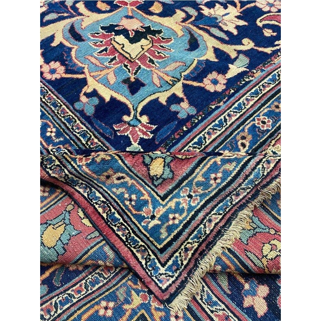 1930s 13x20 Antique Persian Khorassan Area Rug - 502334 For Sale - Image 5 of 15