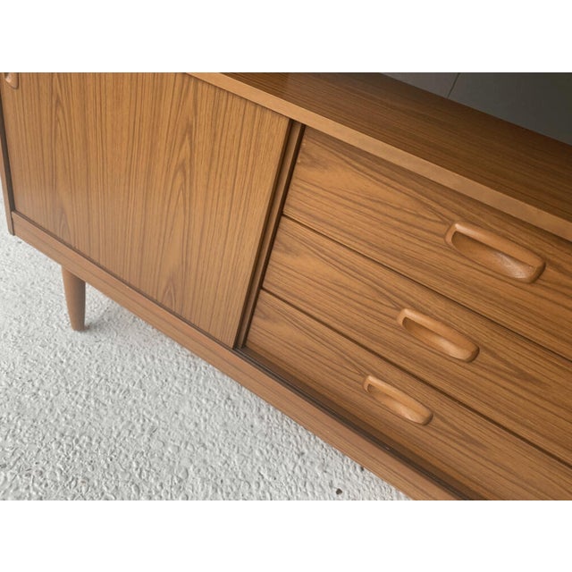 Wood Mid-Century Modern Room Divider, Wall Unit from Schreiber, 1960s For Sale - Image 7 of 9