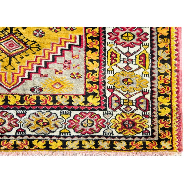 Tribal Early 20th Century Turkish Konya Rug For Sale - Image 3 of 15