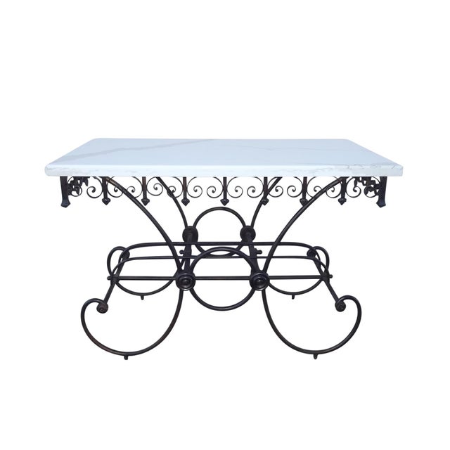 French Late 19th Century or Early 20th Century French Pastry Table For Sale - Image 3 of 3