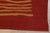 6x8 Trendy Sloane Kilim Red Geometric Contemporary Flatweave Wool Carpet Rug For Sale - Image 4 of 4