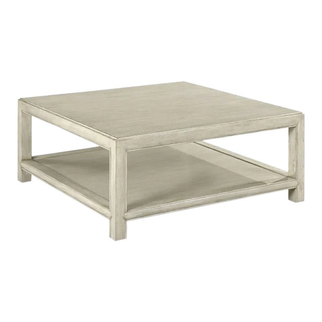 Woodbridge Furniture Aurora Cocktail Table in Luna Finish For Sale