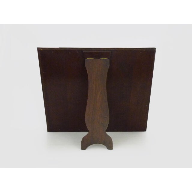 Brown Large Psyche Mirror in Walnut, 19th Century For Sale - Image 8 of 10