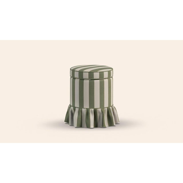 Artichoke Aurora Ottoman by Ceraudo For Sale - Image 4 of 8