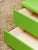 Mid 20th Century Low Profile 1970’s Kelly Green and Brass Nightstands For Sale - Image 5 of 8