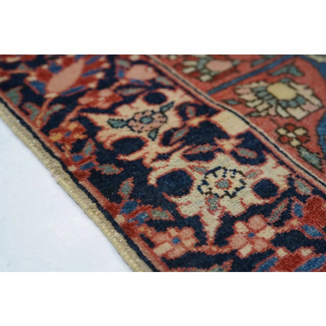 19th Century Antique Sarouk Rug 3'3'' x 4'11'' For Sale - Image 5 of 10