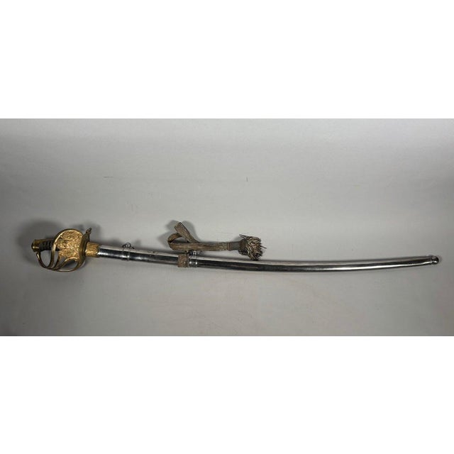 Renaissance King's Bodyguard Sabre, 1st Model 1814, 19th Century For Sale - Image 3 of 10