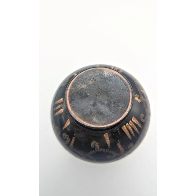 Art Deco German Dinanderie Ikora Metal Vase Model 29/22 by WMF, 1925 For Sale - Image 4 of 5