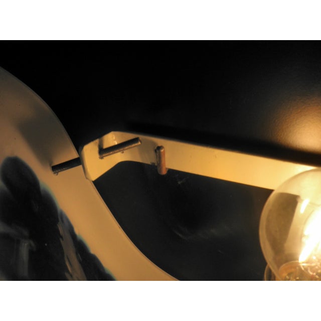 White Murano White & Blue Wall Lights, 1980s, Set of 2 For Sale - Image 8 of 11