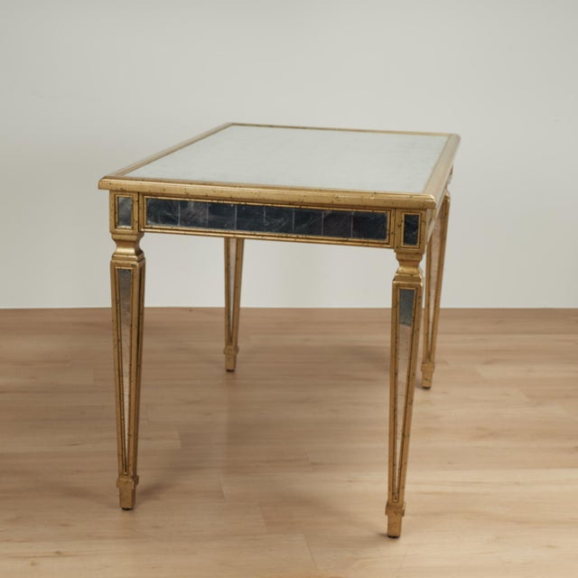 Vintage Mirrored Desk or Table by Theodore Alexander For Sale - Image 13 of 16