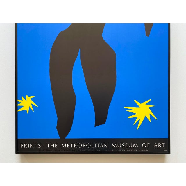 Henri Matisse Vintage 1996 Modernist Lithograph Print Framed