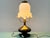 Table Lamp with Wavy Glass Shade in Murano Glass, 1920s For Sale - Image 4 of 15