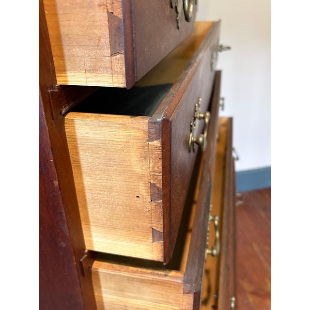 Eighteenth Century American Tall Chest of Drawers For Sale - Image 10 of 15