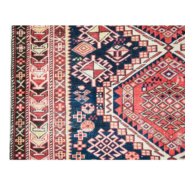Early 20th Century Persian Shriven Rug For Sale - Image 12 of 14