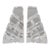 Rogaska "Legacy" Lead Crystal Bookends, a Pair For Sale