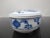 Ceramic Meissen Crossed Swords Blue Onion Small Oval Jar Box With Lid For Sale - Image 7 of 10