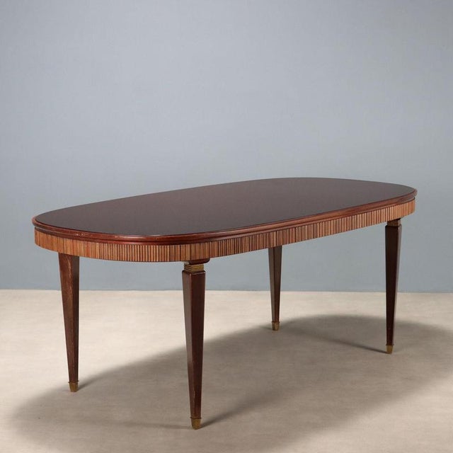 Italian Dining Table, 1950s For Sale - Image 9 of 9