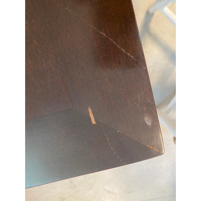 Baker Furniture "The Party Butler" Mahogony Tray Table For Sale - Image 11 of 12