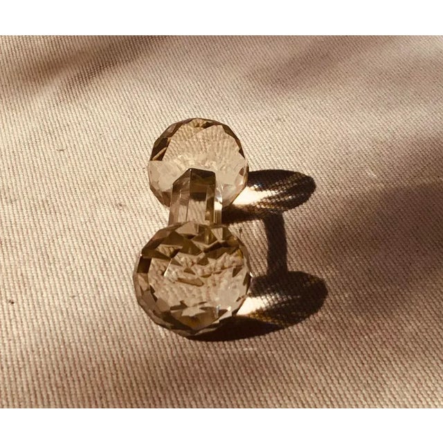 Glass French Crystal Carving Knife Rest, C. 1900 - Handmade Crystal Tableware For Sale - Image 7 of 8