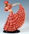 Art Deco Colette Ruffle Dance Figurine by Stephan Dakon for Goldscheider, 1939 For Sale - Image 3 of 6