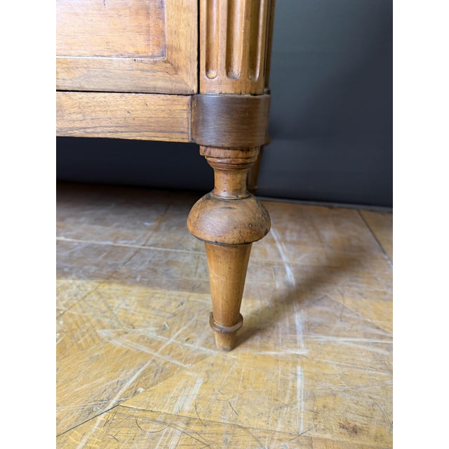 Louis XVI Chest of Drawers in Light Walnut For Sale - Image 5 of 9