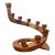 1960s Israeli Copper Hanukkah Menorah For Sale