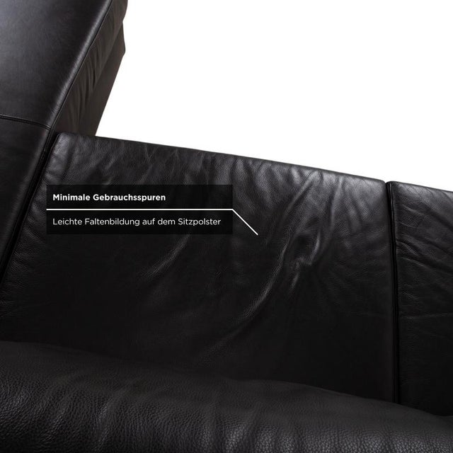 Flex Plus Leather Corner Brown Sofa by Ewald Schillig For Sale - Image 9 of 16