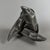 Vintage Pewter Cornucopia Sculpture Vase, 1950s For Sale - Image 6 of 11