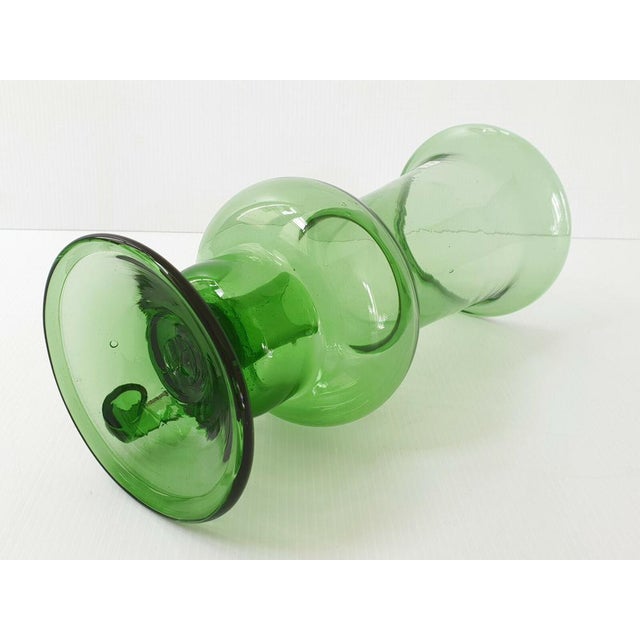 Vintage Italian Glass Vase, 1970s For Sale - Image 3 of 8