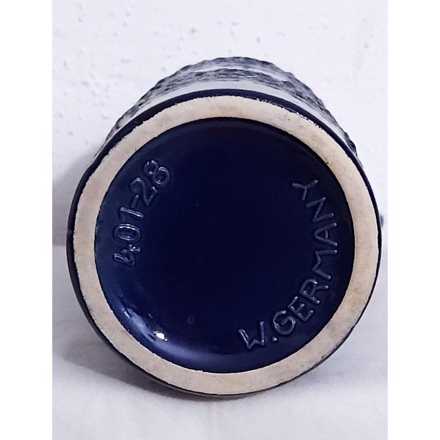 West German Fat Lava Pottery 401-28 Vase from Scheurich, 1970s For Sale - Image 6 of 7