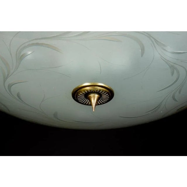 Mid-Century Ceiling Fixture or Pendant by Luigi Brusotti, Italy, 1940s For Sale - Image 10 of 18