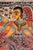 An expressive, hand-painted Madhubani folk painting by Mamta Devi, a recipient of the National Award in 2016, depicting...