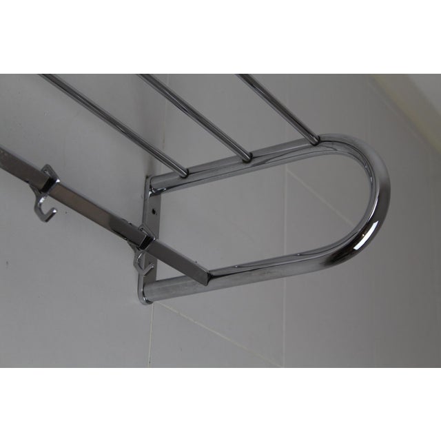 Vintage Bauhaus Style Chrome Coat & Hat Rack, 1940s For Sale - Image 18 of 18