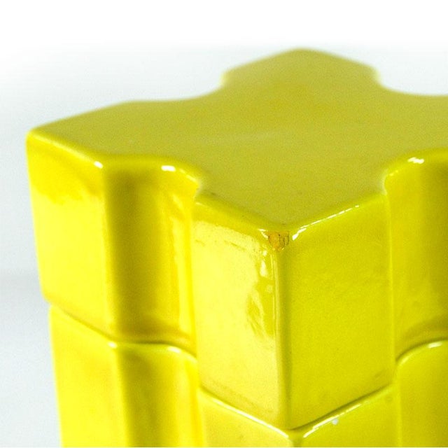 1970s Large Italian Ceramic Container by Aldo Riguccini for Deruta, 1970s For Sale - Image 5 of 12