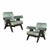 Cassina 053 Capitol Complex Chairs by Pierre Jeanneret for Cassina, Set of 2 For Sale - Image 4 of 9