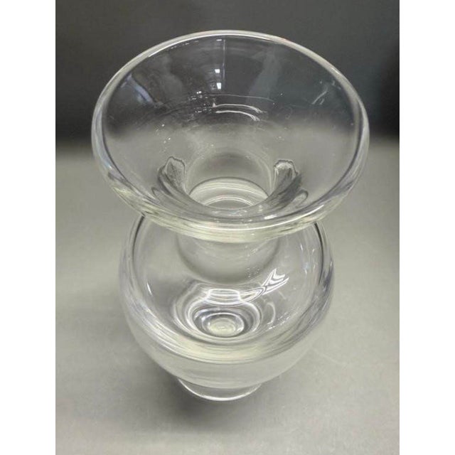 Traditional Vintage Steuben Base, Clear, With Box, Never Used For Sale - Image 3 of 4