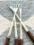 Set of Danish Modern Fondue Forks With Teak Wood Handles, C. 1960's For Sale - Image 12 of 13