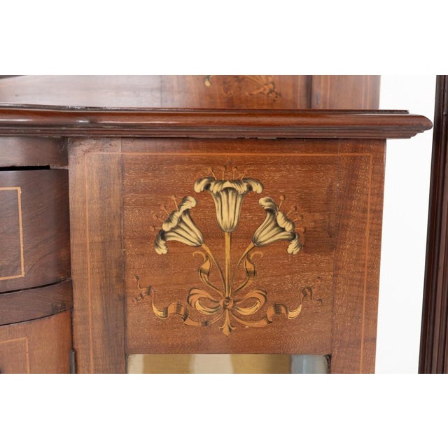Art Nouveau Display Cabinet, 1890 For Sale - Image 9 of 11