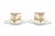 Early 20th Century Wedgwood Colorful Floral St Austell China Demitasse Coffee Cup & Saucer Set For Sale - Image 5 of 17