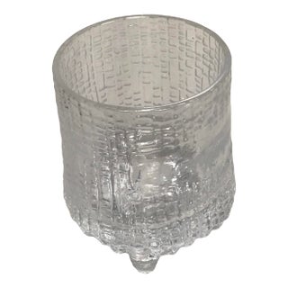 Vintage Iittala Finnair Ultima Thule Shot Glass Designed by Tapio Wirkkala For Sale